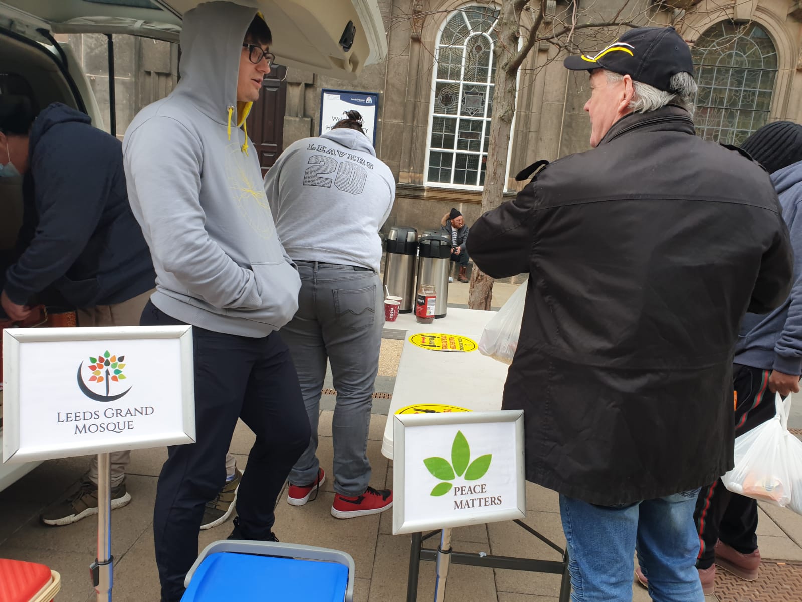 Homeless run Leeds City Center